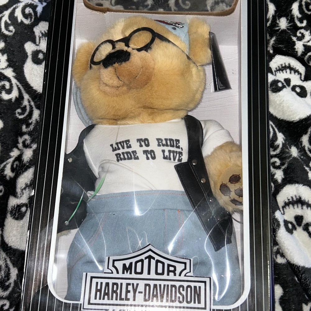 Harley Davidson collectible bear
